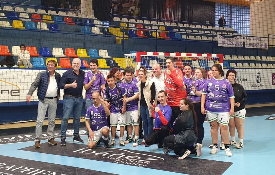 Celebración del torneo triangular regional de balonmano inclusivo'